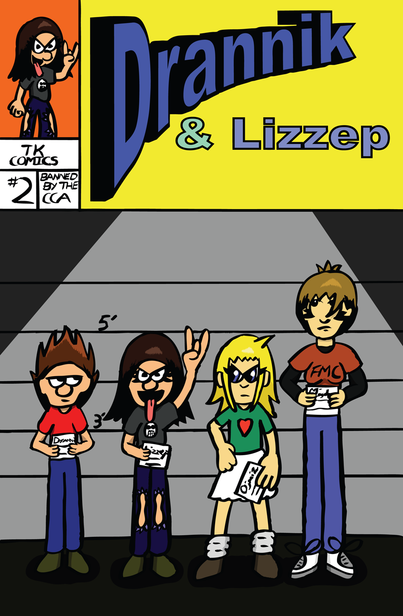 Drannik and Lizzep by Tony Kinnard